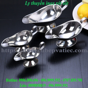 Ly thuyền rót sốt