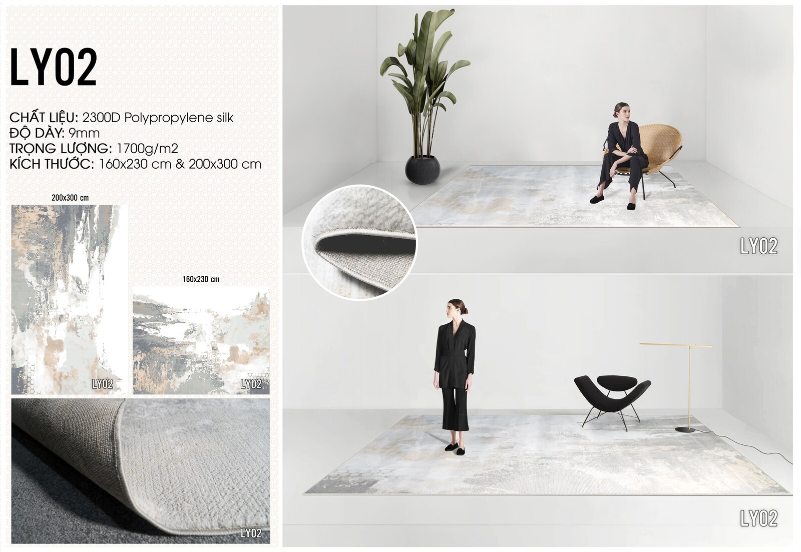 Thảm dệt 3D cao cấp- GO-LY