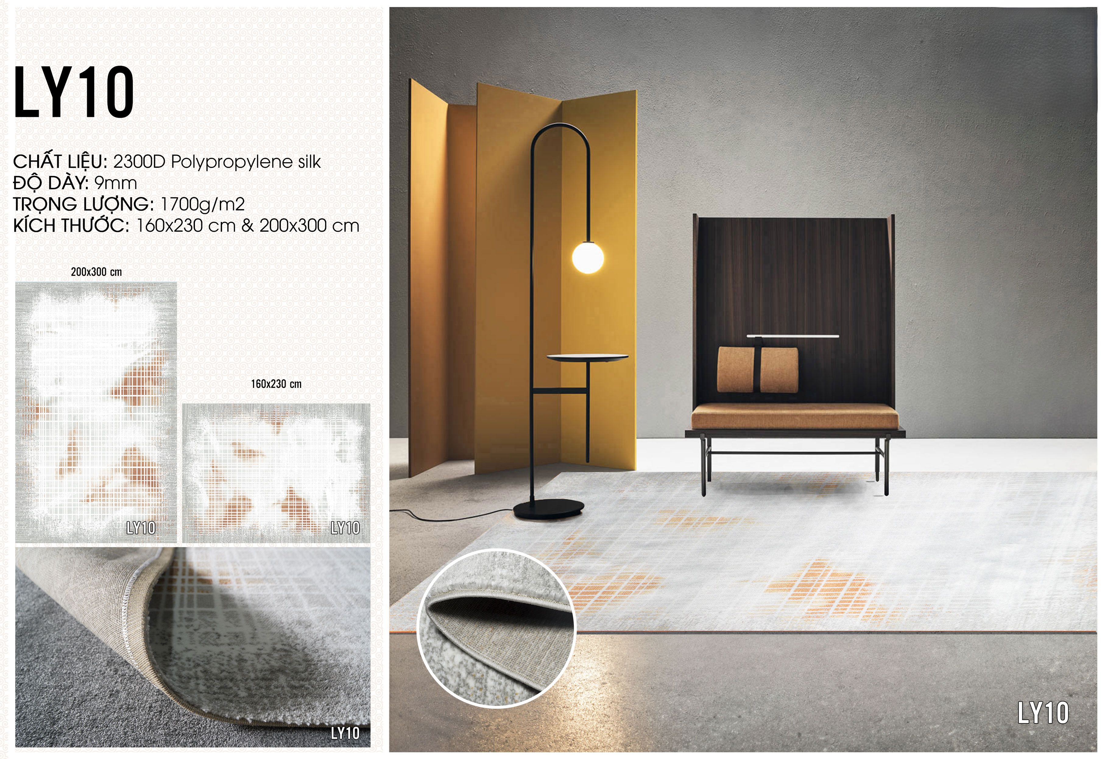 Thảm dệt 3D cao cấp- GO-LY