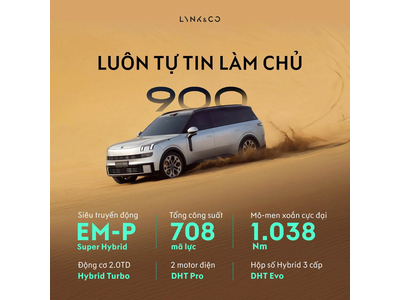 LYNK & CO 900 - LUÔN TỰ TIN LÀM CHỦ MỌI HÀNH TRÌNH