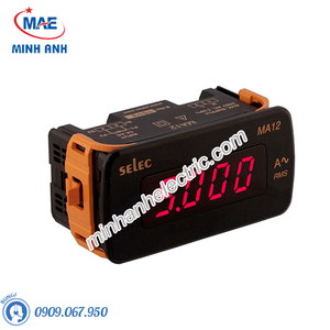 Đồng hồ đo - Model MA12 : Đồng hồ ampe hiện số 48x96