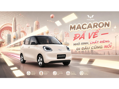 MACARON ĐÃ VỀ — NHỎ XINH, CÁ TÍNH, ĐI ĐÂU CŨNG NỔI!