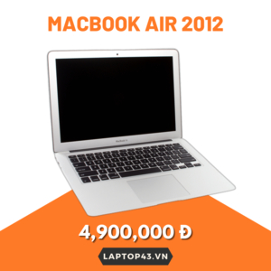 Macbook Air 2012 Core i5 Ram 8G SSD 512G 13.3 Full Ac