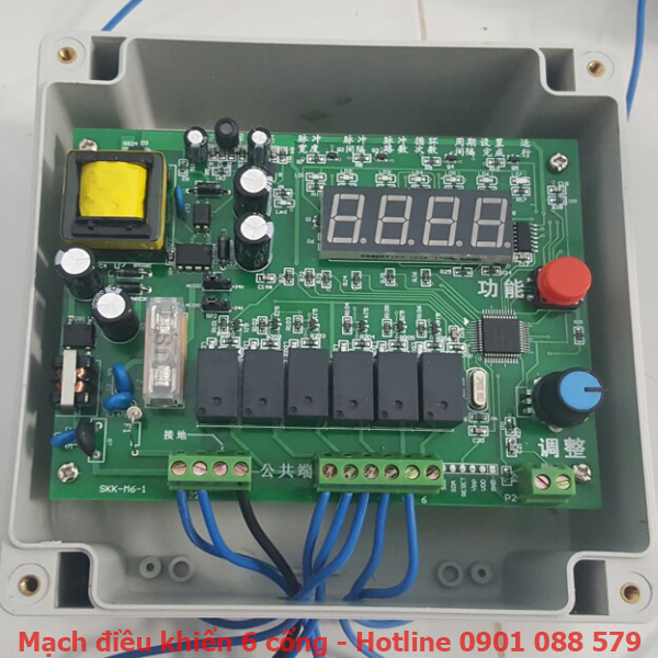 Mạch điều khiển MCY-64 06 cổng điện áp 220V và 24V