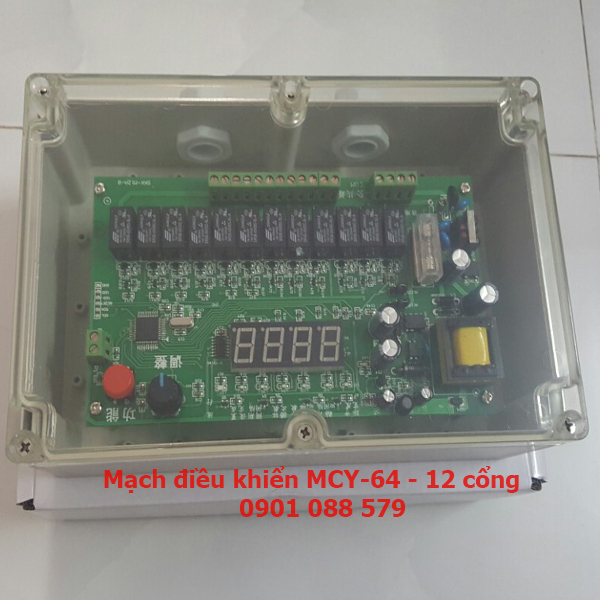 Mạch điều khiển MCY-64 12 cổng điện áp 220V và 24V