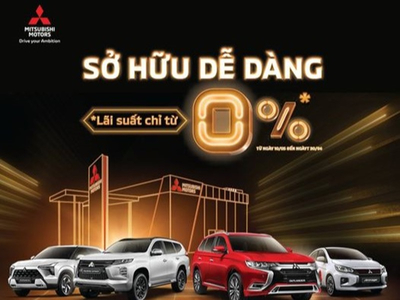 MAF là gì, làm thế nào để mua xe Mitsubishi với gói lãi suất 0% ?