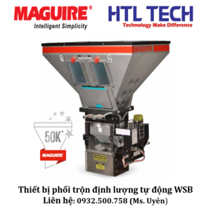 Maguire Weigh Scale Blender WSB-240-C4T2 : Thiết bị phối trộn định lượng nguyên liệu nhựa tự động WSB-240-C4T2