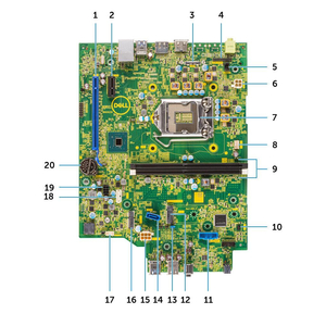 mainboard dell optiplex 3060 sff socket 1151 4Y8V0