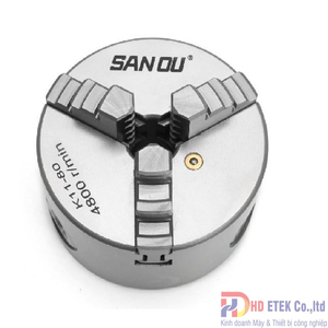 Mâm cặp 3 chấu Sanou đường kính 80mm