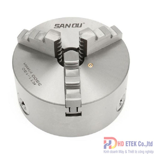 Mâm cặp 3 chấu Sanou tự định tâm đường kính 130mm