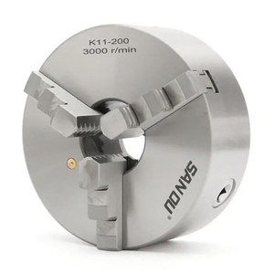 Mâm cặp 3 chấu tự định tâm K11-200, đầu kẹp máy tiện 2 tấc, mâm cặp máy tiện, lato, mâm cặp tự định tâm, mâm cặp 2 tấc.