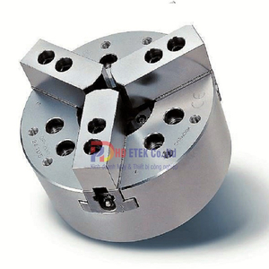 Mâm cặp thủy lực 3 chấu chandox trục rỗng OP-208