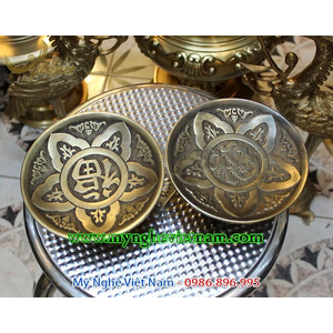 Mâm đựng trầu cau cúng tế gia tiên đk 12cm