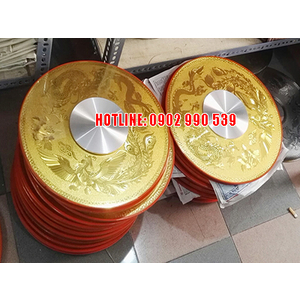 Mâm xoay bàn tiệc rồng phụng