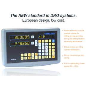 Màn Hình Hiển Thị Thước Quang 3 Trục Sterling SDS6-3V