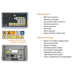 Màn Hình Hiển Thị Thước Quang 3 Trục Sterling SDS6-3V