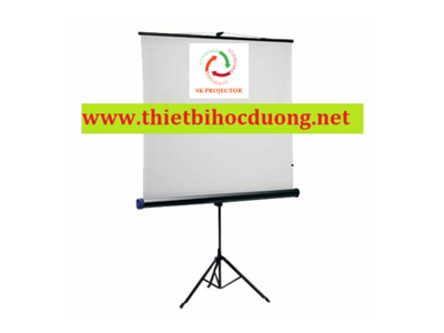 Màn chiếu 3 chân Cao Cấp 135 in