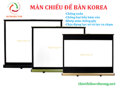 Màn chiếu mini siêu gọn