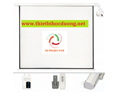 Màn chiếu điện tử Cao Cấp 300 inch