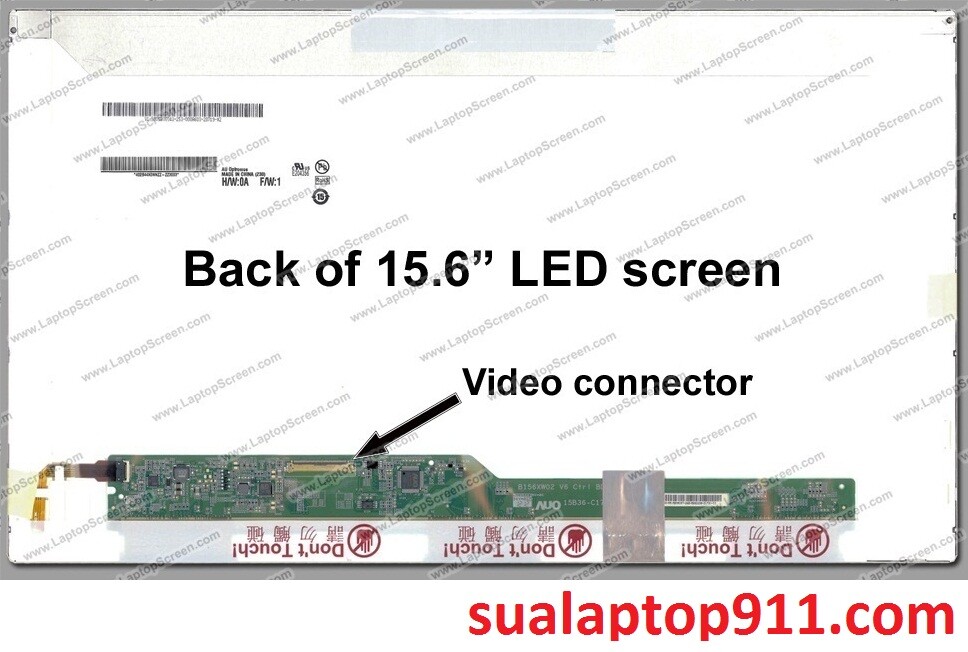thay màn hình laptop asus x551c, x551ca 15.6 inch led