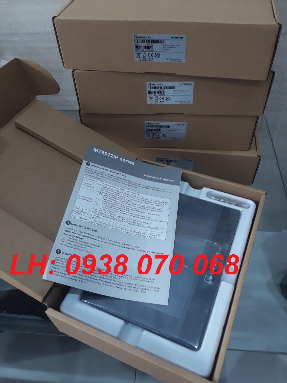 Màn hình cảm ứng MT8072iP