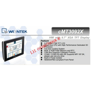Màn hình cảm ứng Weintek CMT3092X