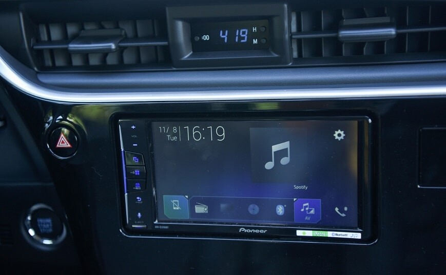 Màn hình cảm ứng xe Toyota Altis bản 1.8G số tự động