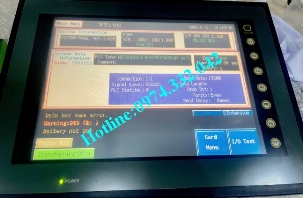 Màn hình Fuji V710C /V810C