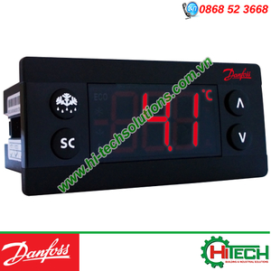 RDI 107A Màn hình hiển thị mở rộng có nút nhấn điều khiển cho bộ điều khiển nhiệt độ làm lạnh điện tử dòng ERC 113 Display Accessory