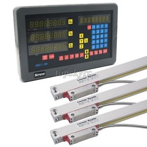 Màn Hình Hiển Thị Thước Quang 3 Trục Sinpo DROII-3M – Cho Máy Phay