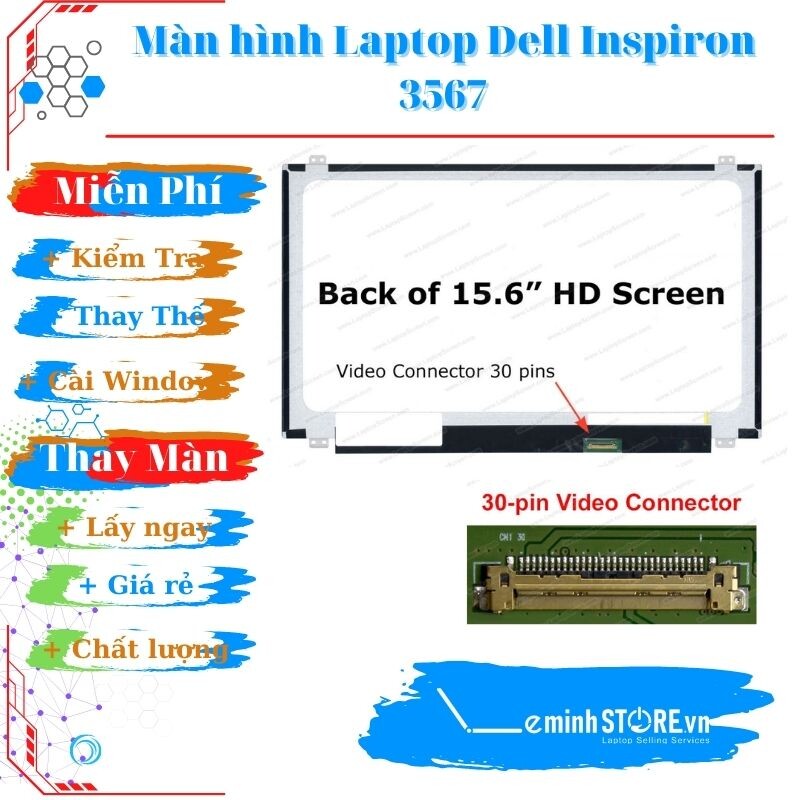 Màn hình Laptop Dell Inspiron 3567