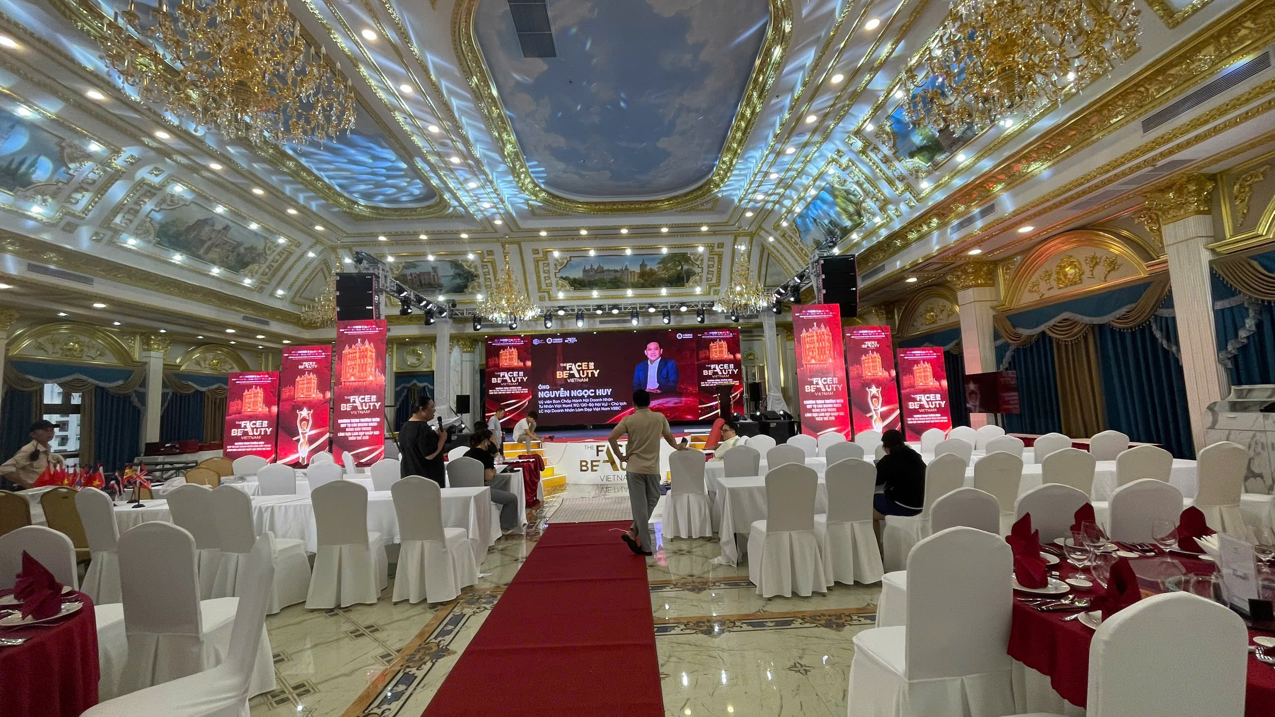 Màn hình LED cho thuê sự kiện LÀM ĐẸP