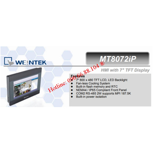 Màn hình Weintek MT8072iP