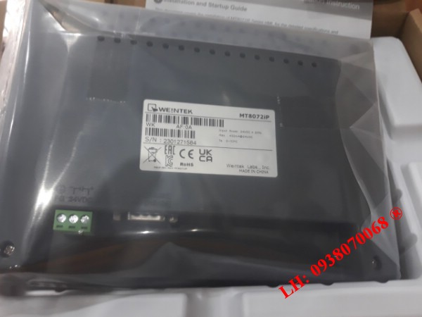 HMI Weintek MT8072iP , 7inch ethernet