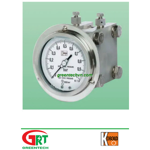 MAN-U | Kobold | Đồng hồ đo áp suất ga Kobold | Analog pressure gauge Kobold | Kobold Việt Nam