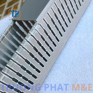 Máng nhựa PXC 80x60 màu ghi đẹp