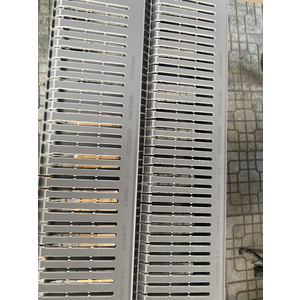 Máng nhựa PXC 10060 màu ghi đẹp
