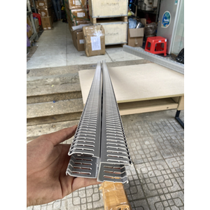 Máng nhựa PXC 45x33 màu ghi đẹp
