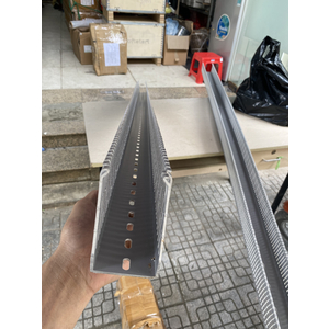 Máng nhựa PXC 100x80 màu ghi đẹp