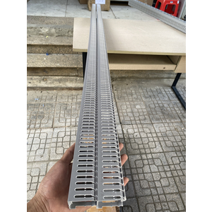 Máng nhựa PXC 45x33 màu ghi đẹp