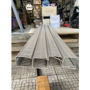 Máng nhựa PXC 60x40 màu ghi đẹp