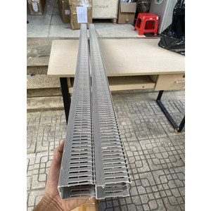 Máng nhựa PXC 65x45 màu ghi đẹp