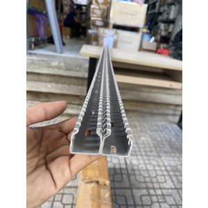 Máng nhựa PXC 25x25 màu ghi đẹp