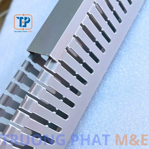 Máng nhựa PXC 60x30 màu ghi đẹp