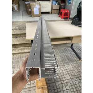 Máng nhựa PXC 65x45 màu ghi đẹp