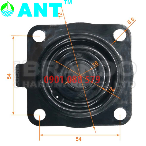 thông số MÀNG VAN GIŨ BỤI GOYEN ANT-K2034