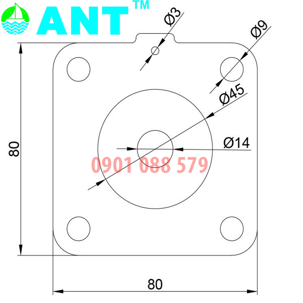 THÔNG SỐ MÀNG VAN GIŨ BỤI GOYEN ANT-K2501