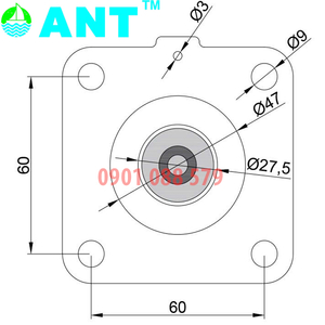 MÀNG VAN GIŨ BỤI GOYEN ANT-K2501
