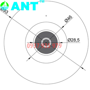 MÀNG VAN GIŨ BỤI GOYEN ANT-K2529