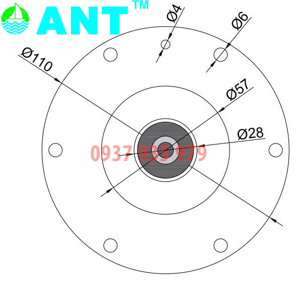 THÔNG SỐ MÀNG VAN GIŨ BỤI GOYEN ANT-K3500